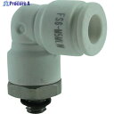 チヨダ ファイブSUSメイルエルボ 白 6mm・M5X0.8 FS6-M5MLW 1個 ▼309-4936