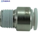 チヨダ チューブ継手 ファイブ六角穴付メイルコネクター W(白) 6mm・R1/8 F6-01MSW 1個 ▼313-6892