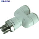 チヨダ ファイブSUSメイルブランチワイ 白 12mm・R1/4 FS12-02MYW 1個 ▼313-7554
