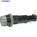 サトーパーツ 筒型ヒューズホルダー F-400-01B1 幅51.9×長さ18.5mm F-400-01B1 1個 ▼417-3139