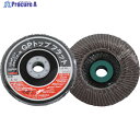 TRUSCO GPトップフラット アランダム #60 Φ100 10枚入 GPF100-A60 1箱 ▼114-6032