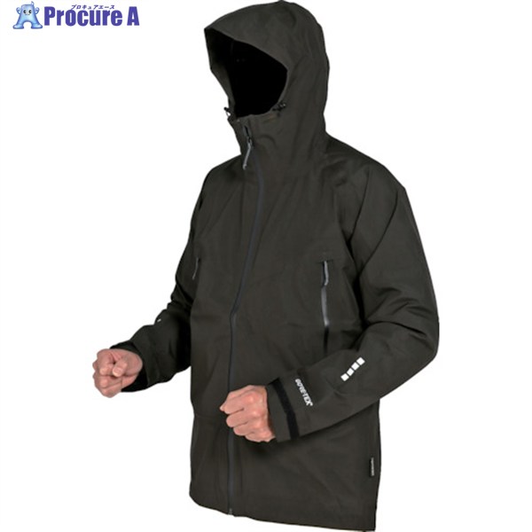 TRUSCO ゴアテックスワークレインウェア ブラック M GXPW-M-BK 1着 ▼161-1386
