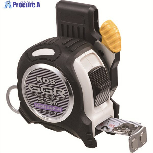 KDS コンベックス GGR25巾5.5mマグ厚爪ホルダー付 GGR25-55MZ 1個 ▼167-2446