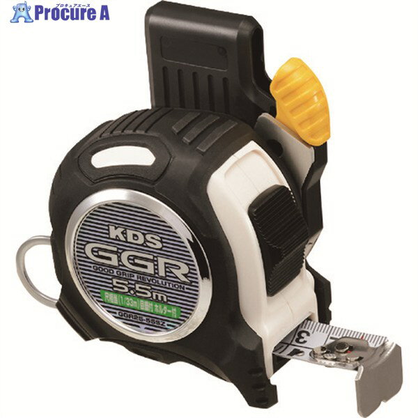 KDS コンベックス GGR25巾 5.5mまさめ厚爪 ホルダー付 GGR25-55SZ 1個 ▼167-3985