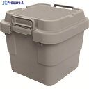 TRUSCO トランクカーゴ フラット天板仕様 30L グレー GYCF-30 1台 ▼207-3993