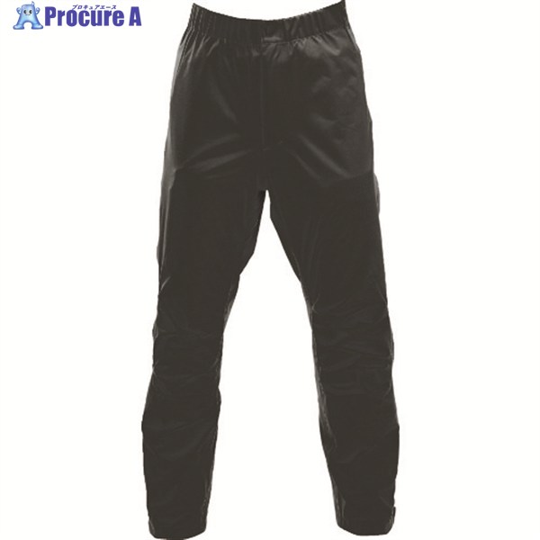 TRUSCO ゴアテックスフルジップレインパンツ ブラック S GXFPS-BK 1着 ▼208-1046