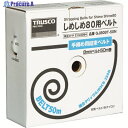 TRUSCO 手締め用結束ベルトしめしめ80用ベルト 幅8X50m 白 GJ80BT-50N 1巻 ▼213-0084