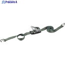 TRUSCO 強力型ベルト荷締機 SUS金具 50mm幅 700kg Jフック GX50S-700J 1台 ▼227-8120