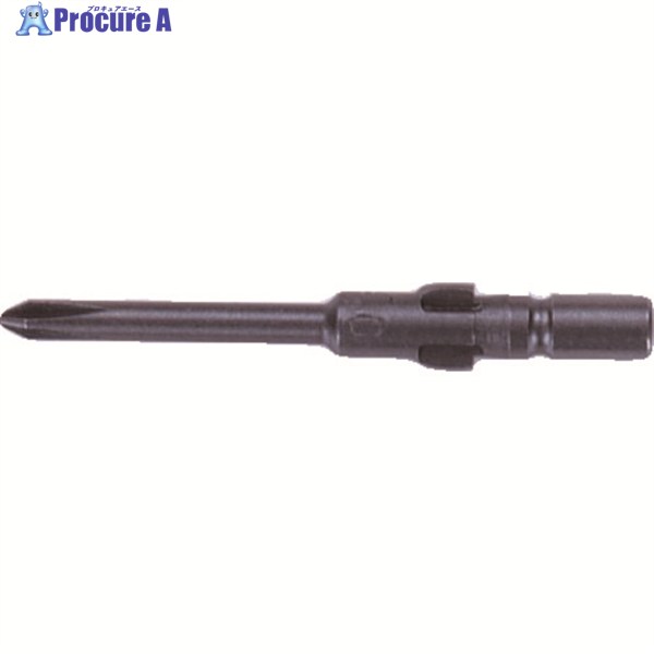 ナック ハイオス電動ドライバー用ビット 差込φ4xNo.0x40L 段つきφ2 H4-0X40-2 10本 ▼296-2306