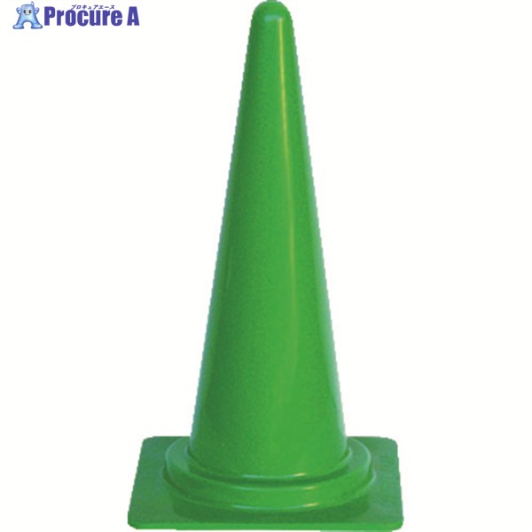 トーグ ソフトカラーコーン緑 GSU-70G 1本 ▼354-5661