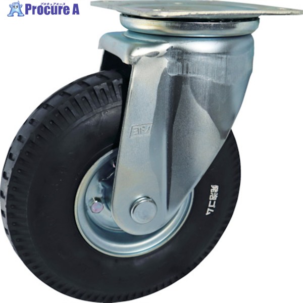 ヨドノ ノーパンク発泡ゴムタイヤ自在車付 HALJ3.00-4 1個 ▼362-2002