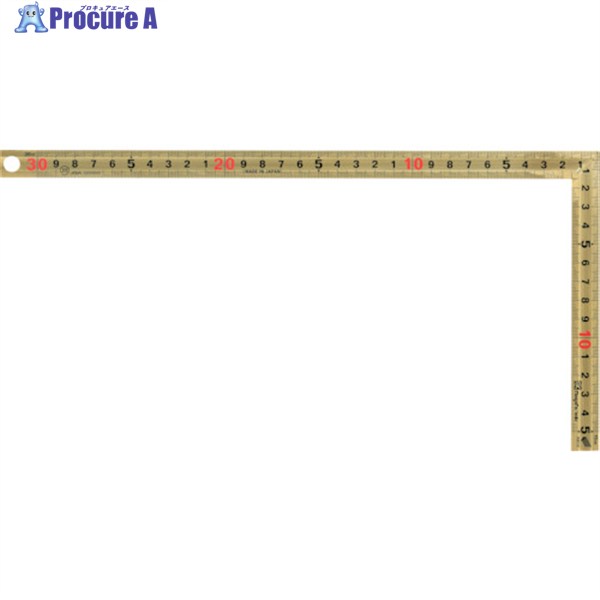 SK 金曲尺 30cm 快段目盛 両同目 GSDD-30CKD 1本 ▼420-2398