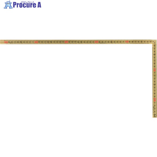 SK 金曲尺 50cm 快段目盛 両同目 GSDD-50CKD 1本 ▼420-2427