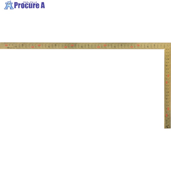 SK 金曲尺 50cm 快段目盛 厚手広巾 GMT-50CKD 1本 ▼420-3979