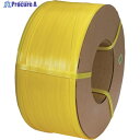 TRUSCO 自動梱包器用PPバンド幅15.5mmX長さ2500m 黄 GPP-155-58Y 1巻 ▼432-9571(3)