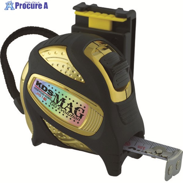 KDS ダブルジーEVОマグ25巾5.5m GGEVO25-55MG 1個 ▼448-4380