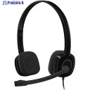 Logicool ステレオ ヘッドセット H151 H151R 1個 ▼458-4868
