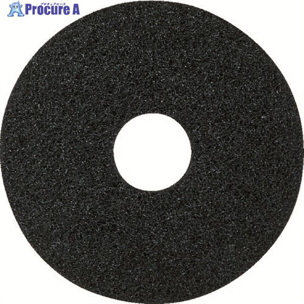 アマノ フロアパッド17 黒 HAL700500 5枚 ▼496-1463