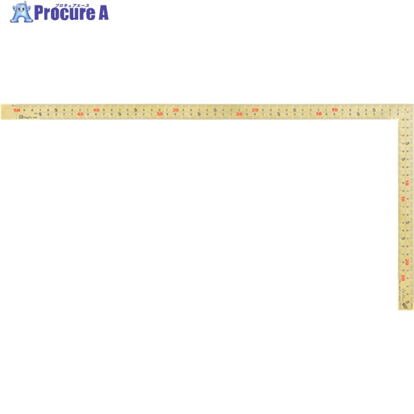 SK 金曲尺 50cm 快段目盛 薄手広巾 GTH-50CKD 1個 ▼568-0088