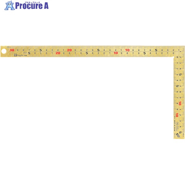 SK 金曲尺 30cm 快段目盛 薄手広巾 GTH-30CKD 1個 ▼568-0127