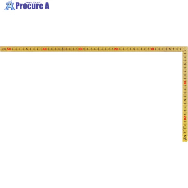 SK 金曲尺 50cm/1尺5寸 快段目盛 併用目盛 GSHD-5015KD 1個 ▼596-2558