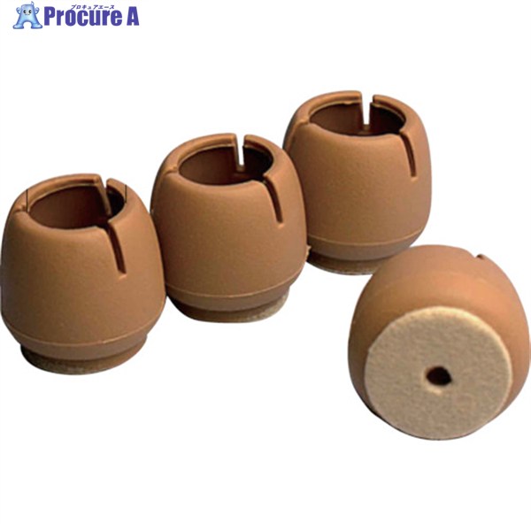 WAKI Wフェルトキャップ丸 GK-701(16-21)4個入 GK-701 1パック ▼855-8183