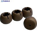 WAKI Wフェルトキャップ角 GK-811DB(16-24)4個入 GK-811 1パック ▼855-8199