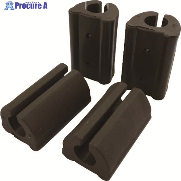 WAKI サ-クル脚用キャップ GK-335(S13-16)すべり DB 4個入 GK-335 1パック ▼855-8206