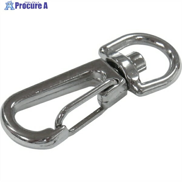 ニッサチェイン ニッケルスプリングスナップ (50個入) ISS-6 1箱 ▼126-4491