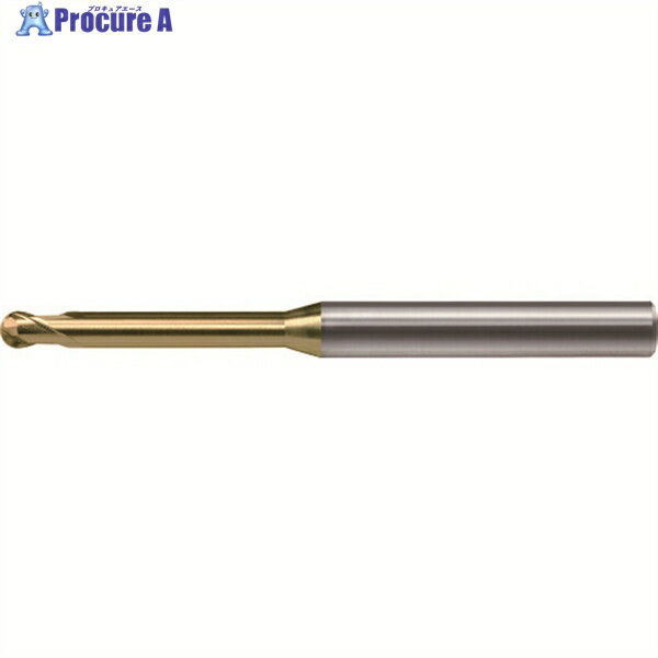 ユニオンツール 2枚刃ロングネックボール R0.3×有効長1.25×刃長0.48×全長45 HSLB2006-0125 (245-5714) 1本 ▼149-4...