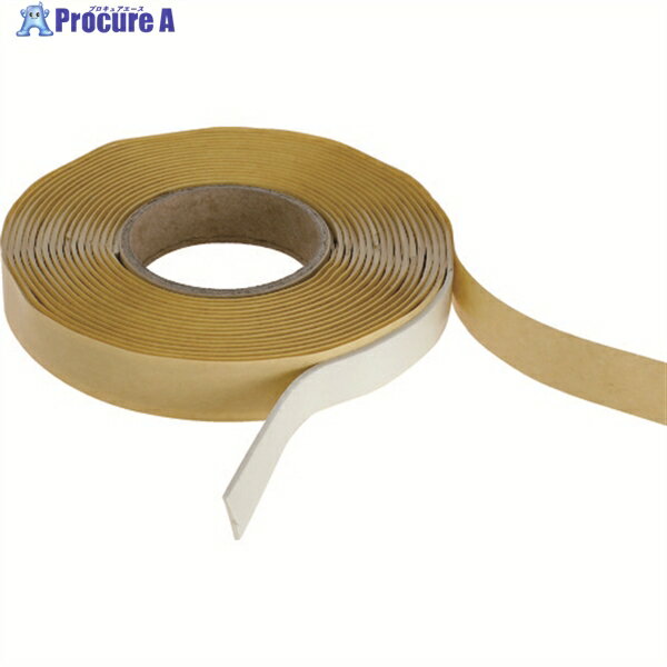 TRUSCO 剥がせる耐熱ブチルテープ 2mmX15mmX5m HRBT-15 1巻 ▼207-3289