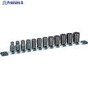 TONE トルネードソケットセット(ホルダー付) 12pcs HTR312 1S ▼310-9798 ●YA513