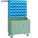 TRUSCO パネルコンテナラック 移動式保管庫付 コンテナ中X36 HT-0936N-C 1台 ◇▼352-5899