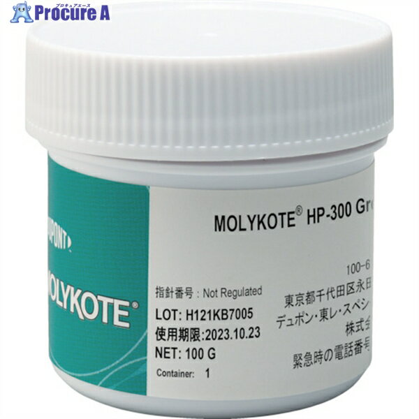 モリコート フッソ・超高性能 HP-300グリース 100g HP-300-01 1缶 ▼361-5421