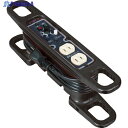 NICHIDO ハンドリール 電流コントロールリール 100V 2芯×3m 黒 HRC-032 1台 ▼368-6124