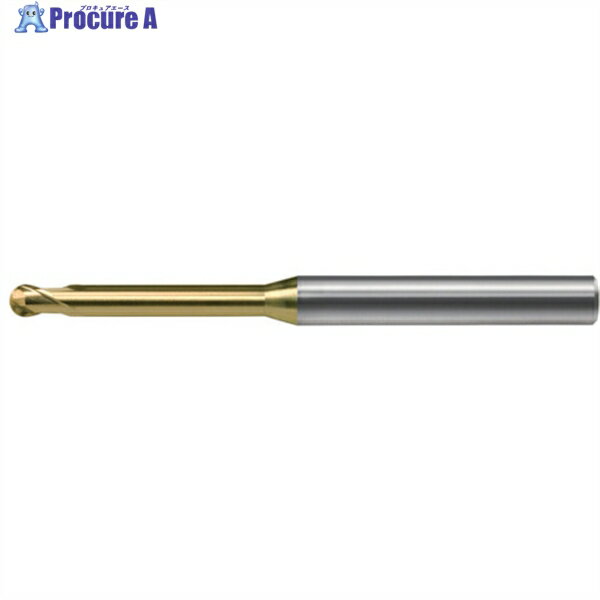 ユニオンツール 超硬エンドミルロングネックボールR0.4×有効長7×φ4 HSLB2008-070 (245-5089) 1本 ▼430-5001
