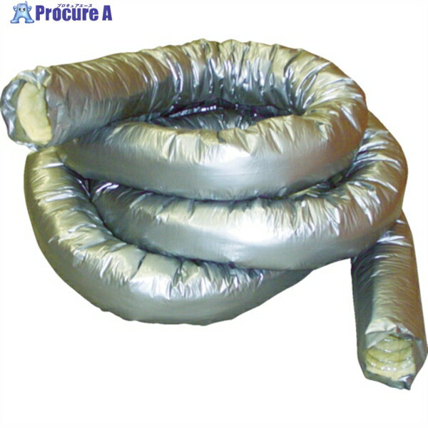 フジモリ 保温付フレキシブルダクト フジレックスIP(両側端末未処理品) 150φ×10m IPM-10-150 1本 ▼481-6552