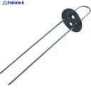 萩原 防草シート用 ヘアピン杭(押え板付) 黒 25cm HPK-25 200本 ▼497-1124