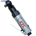 KTC エアラチェットレンチ 9.5sq.ミニ型ミニラチェ 能力ボルト径10mm ソケット差込角9.5mm JAR353 1台 ▼773-6975