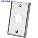 PANDUIT ステンレス製フェースプレート IAEFP1 1個 ▼785-1111