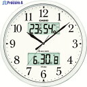 カシオ 電波掛け時計 直径350mm ITM-660NJ-8JF 1個 ▼788-6462