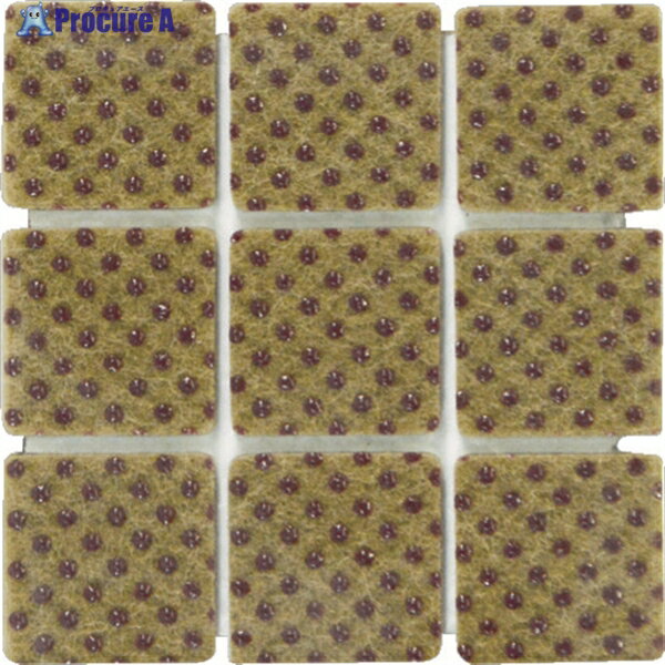 光 すべり止めフェルト 25角 18p KSFD-25 1パック ▼113-5915