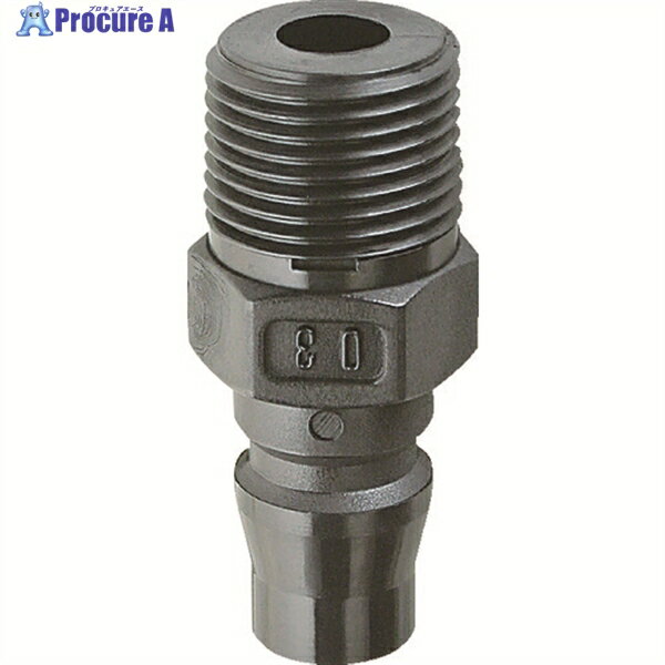 JOPLAX 樹脂プラグ 相手側取付Rc3/8 めねじ取付用 JS-03 1個 ▼218-7451