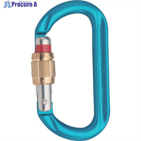ALPIN カラビナ OVALO スクリューロック 線径12.5 グリーン KA13B-B-GI 1個 ▼336-3539
