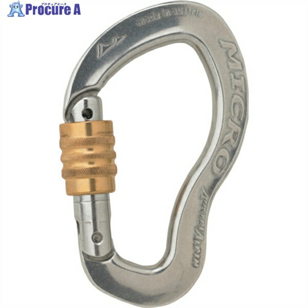 ALPIN カラビナ MICRO スクリューロック 線径13.0 シルバー KM13A-ID 1個 ▼336-3541