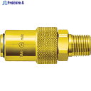 日東 金型カプラ(めねじ取付用) K03SM 相手側取付サイズRc3/8(80412) K-03SM BRASS NBR 1個 ▼360-8638 ●KO521