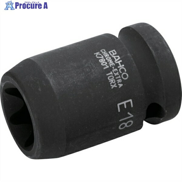 BAHCO 1/2 ѥȥåE10ȥ륯إå K7801TORX-E10 1 384-9029