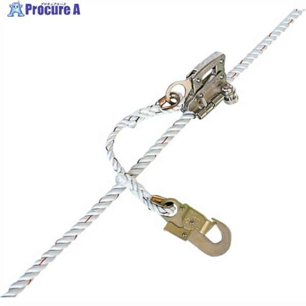 TSUYORON 傾斜面墜落防止用ロリップ(ライフライン用グリップ)転落防止用 KS-3 重作業用(押爪2本式) 子..