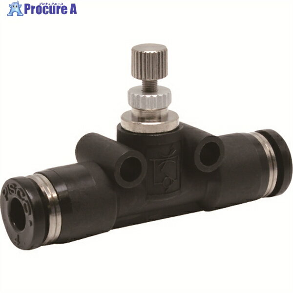 PISCO スピードコントローラ ユニオンストレート JSMU4 1個 ▼485-6171