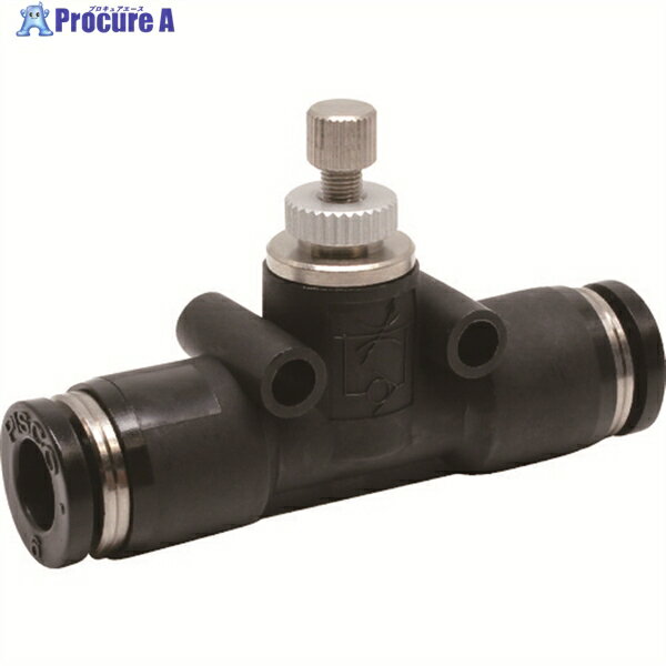 PISCO スピードコントローラ ユニオンストレート JSMU6 1個 ▼485-6180